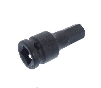Головка ударная HEX 14мм L= 60мм 1/2"; Головка ударная HEX 14мм L= 60мм 1/2";