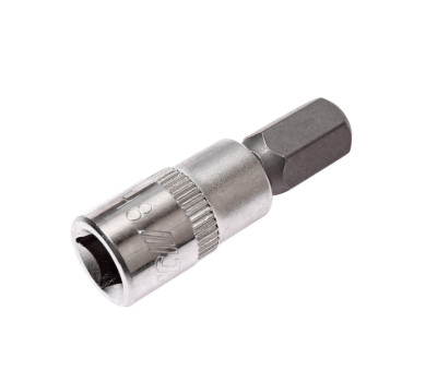 Головка с насадкой HEX 8мм 1/4";