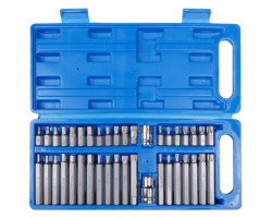Набор бит TORX, HEX, SPLINE 40ед.