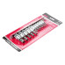 Набор головок с насадкой TORX Т10-Т60 с отвестием 1/4"; и 3/8"; 11ед.