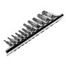 Набор головок с насадкой TORX Т10-Т60 с отвестием 1/4"; и 3/8"; 11ед.