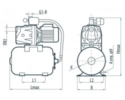 Насосная станция Sprut AUJSP 255A/24L 312123-foto3