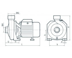 Центробежный поверхностный насос Sprut HPF 550 112106-foto3