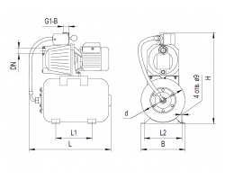 Насосная станция Rudes AUJET 100 7477-foto3