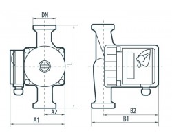 Циркуляционный насос Насосы+Оборудование BPS 25-6S-180 122009-foto3