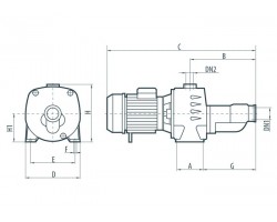 Центробежный поверхностный насос Sprut JA 150 112173-foto3