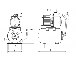 Насосная станция Rudes AUJS 100 7470-foto3