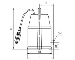Дренажный насос Насосы+Оборудование GARDEN DSP 400FP 10573-foto3