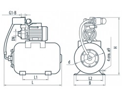 Насосная станция Rudes AUQB 60 7235-foto4
