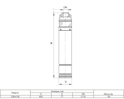 Скважинный насос Rudes 3SKm100 11743-foto2