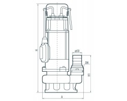 Дренажно-фекальный насос Sprut V750F 132119-foto3