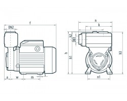 Вихревой поверхностный насос Насосы+Оборудование TPS 60 112006-foto3
