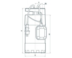 Высоконапорный дренажный насос Насосы+Оборудование DSP 1000-4H 142085-foto3