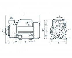 Вихревой поверхностный насос Sprut QB 60 112130-foto3