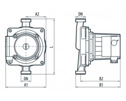 Циркуляционный насос Насосы+Оборудование BPS 20-12S 122015-foto3