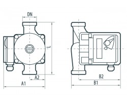 Циркуляционный насос Насосы+Оборудование BPS 20-4S-130 122005-foto3