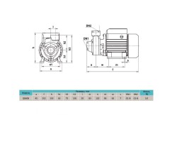 Поверхностный вихревой насос Rudes QB 60B 15422-foto2