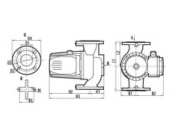 Циркуляционный насос Sprut GPD 16-17-750 DN40 122178-foto3