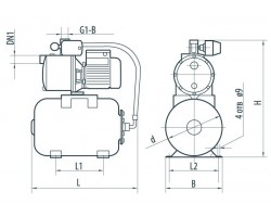 Насосная станция Sprut AUJS 110/24L 312150-foto3