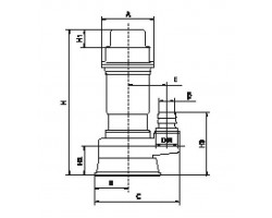 Насос фекальный Taifu WQD 0,75 кВт SD00022960-foto3