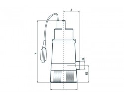 Высоконапорный дренажный насос Насосы+Оборудование DSP 800-3H 142083-foto3