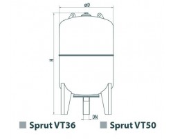 Расширительный бак Sprut VT 36 222136-foto3
