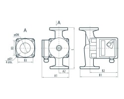 Циркуляционный насос Насосы+Оборудование BPS 40-8SF-200 122020-foto3