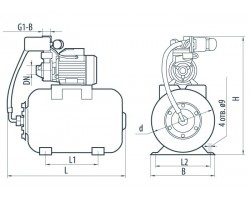 Насосная станция Sprut AUQB 70/24L 4784-foto3