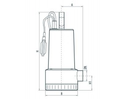 Дренажный насос Насосы+Оборудование DSP 550SD 132025-foto3