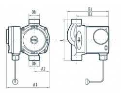 Циркуляционный насос Насосы+Оборудование BPS 20-4G-130/B 122033-foto3