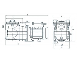 Насос для бассейна Sprut FCP 550 172100-foto3