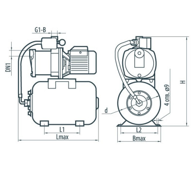 Насосная станция Sprut AUMRS 3/24L 312156