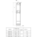 Скважинный насос Rudes 3FRESH 700 +кабель (35 м) 13341