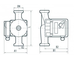 Циркуляционный насос Насосы+Оборудование BPS 32-6S-180 6221-foto3