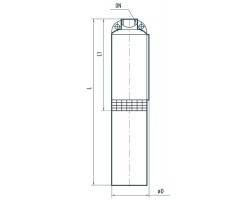 Скважинный насос Насосы+Оборудование KGB 100QJD6-60/15-1.5D 6965-foto3