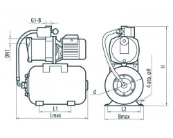 Насосная станция Sprut AUMRS 4/24L 312159-foto3