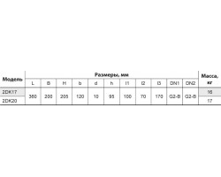 Центробежный поверхностный насос Насосы+Оборудование 2DK 20 112021-foto2