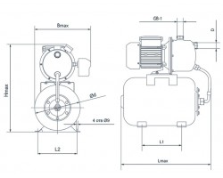 Насосная станция Rudes AUJS 110 7462-foto4
