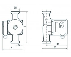 Циркуляционный насос Насосы+Оборудование BPS 32-8S-180 122013-foto3