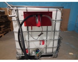 Комплект для перекачки топлива на базе еврокуба (RE SL012-1-24V)