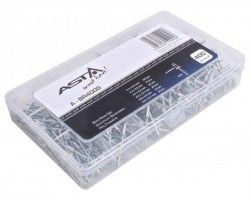 Заклепки алюминиевые, набор 400 предметов (3,2 x 4,8 мм) ASTA A-BR400S-foto2
