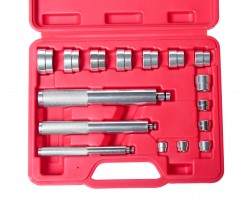 Набор оправок для запрессовки сальников, подшипников и сайлентблоков 16ед.-foto3