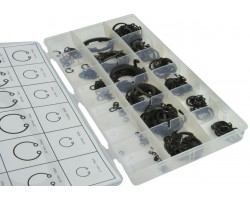 Набор внутренних стопорных колец 300 шт. (18 размеров) GEKO G02803-foto2