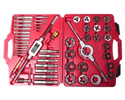 Набор метчиков и плашек метрических 51ед.-foto3