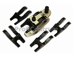 Съемник шаровых опор с сменными вилками-foto3