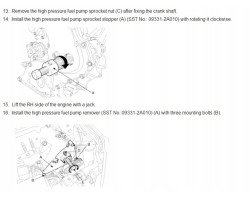 Комплект для демонтажа насоса высокого давления HYNDAI KIA-foto5