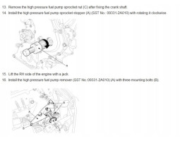 Комплект для демонтажа насоса высокого давления HYNDAI KIA-foto5