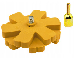 Гумовий диск для чищення та видалення клею з дисків-foto2