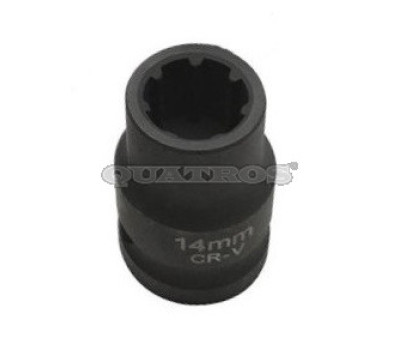 Насадка 1/2" 14mm 7-кутна до гальмівних супортів