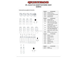 Комплект ключей для амортизаторов 39 шт.-foto2